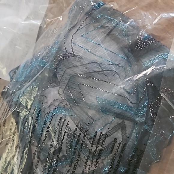 NIP SAVAGEXFENTY Shining Star Embroidered Unlined Bra 34DD - Picture 5 of 7